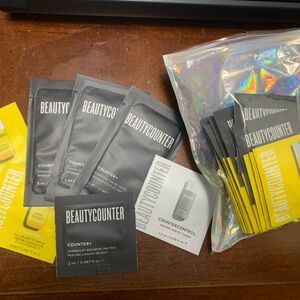 Beautycounter Skincare Sample Pack with Charcoal Mask and Toner